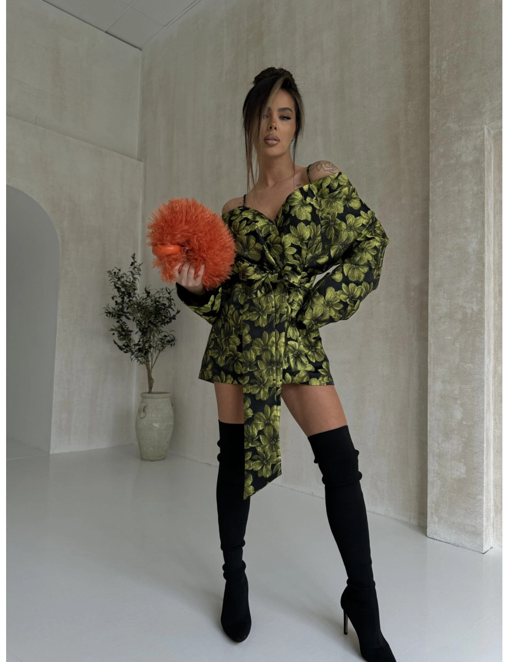 Kleid AMARA – Grun