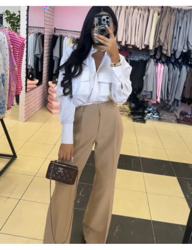 Klassische Hose von La Milla in Beige