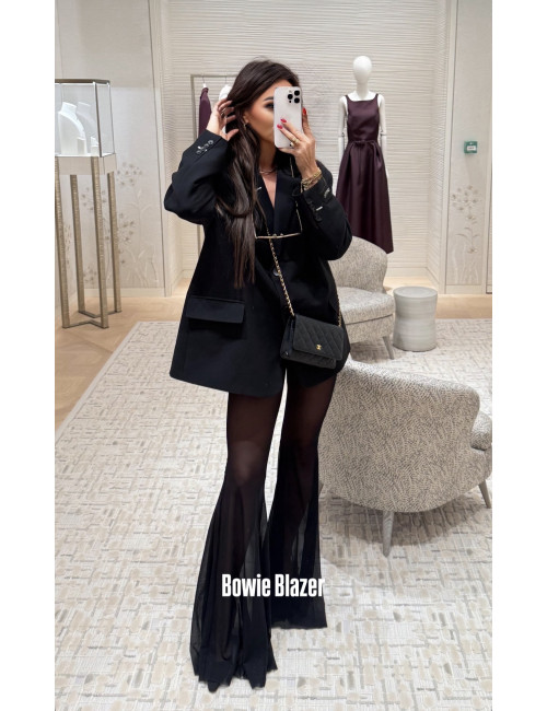 BELLUCI BOWIE Oversize  Blazer schwarz
