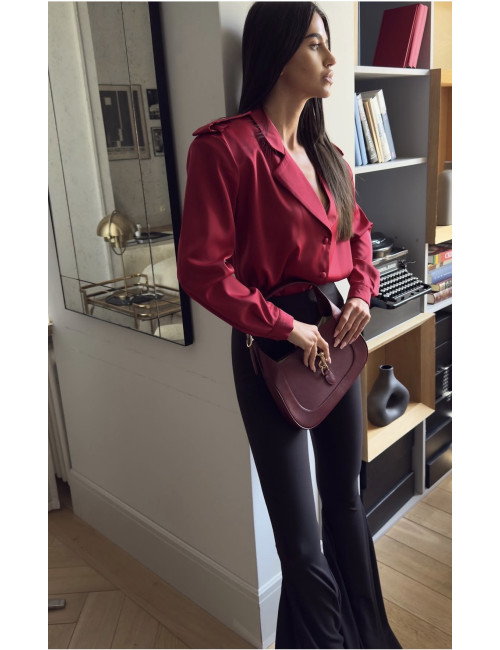 Chloe Hemd Burgund