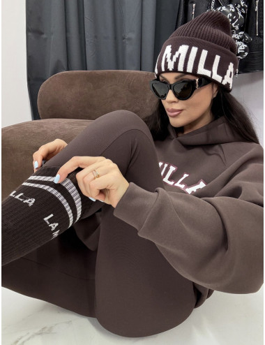 Haube La Milla Braun