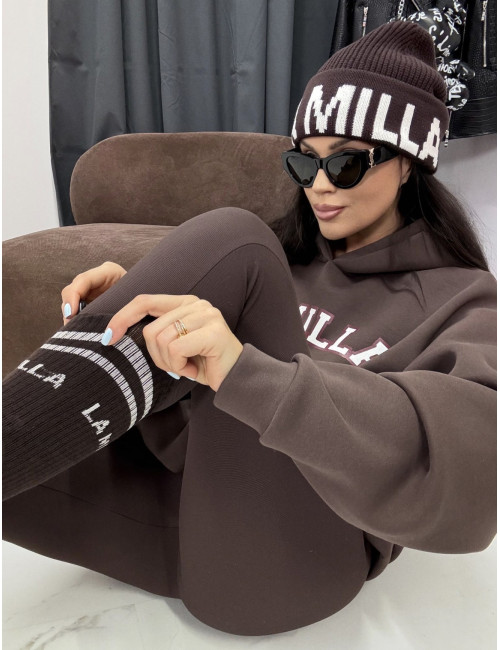 Haube La Milla Braun