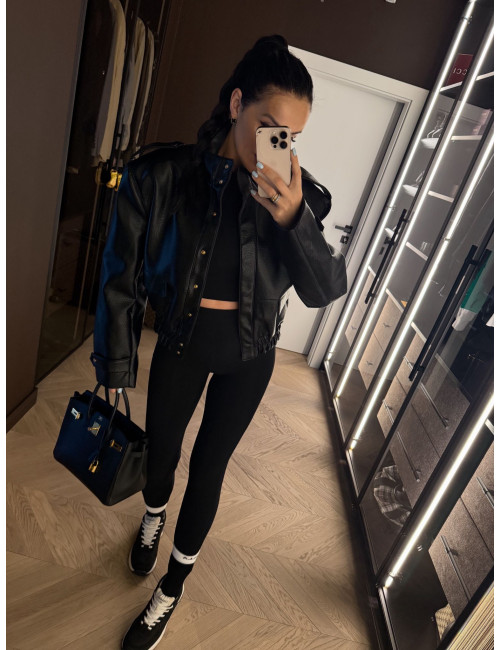 La Milla PREMIUM  Bomberjacke - schwarz