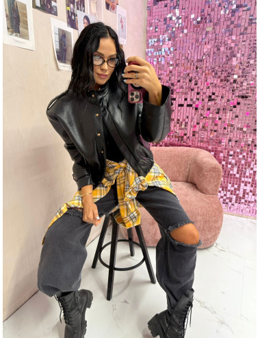 La Milla PREMIUM  Bomberjacke - schwarz