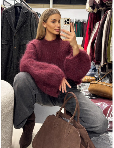 PULLOVER LIVORNO BURGUND