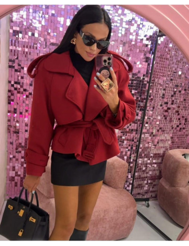 Kurze Mantel La Milla Rot