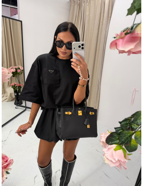 La Milla T-Shirt Schwarz