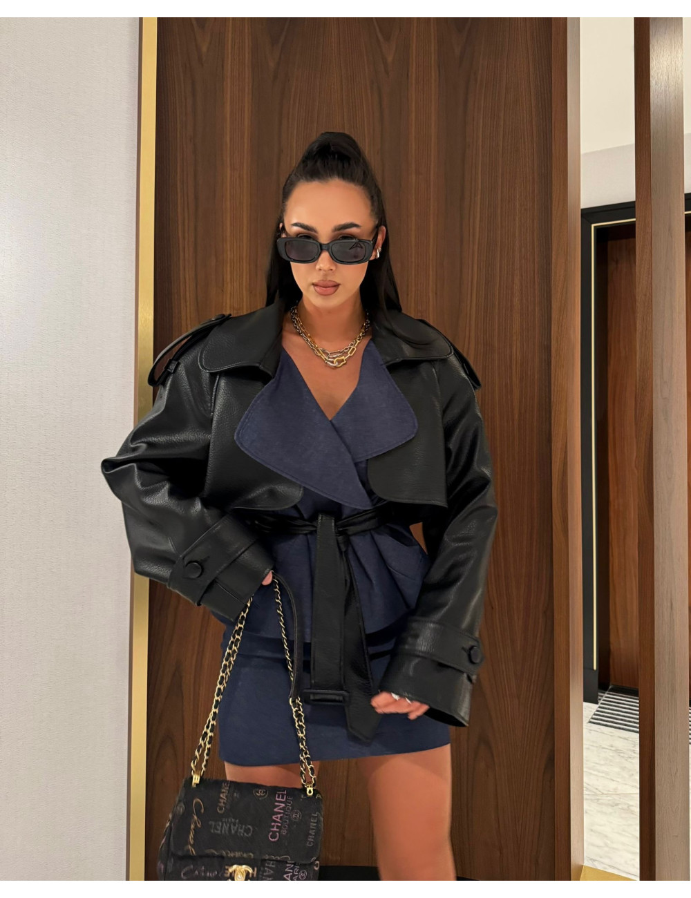 Jacke Jeans mit Lader