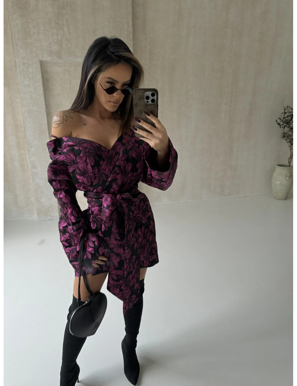 Kleid AMARA – Fuchsia