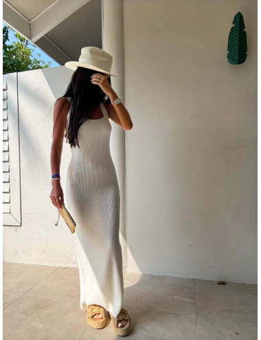 Kleid NADI – Hellbeige