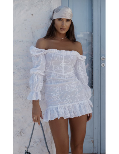 Kleid RODOS weiß