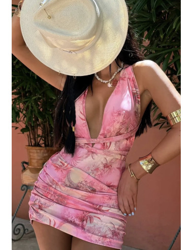 Badeanzug  MONOKINI Rosa