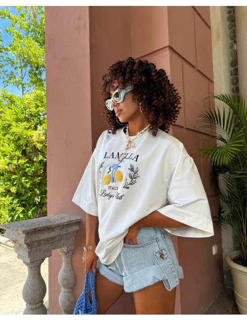 Oversize-T-Shirt „Lady Club“