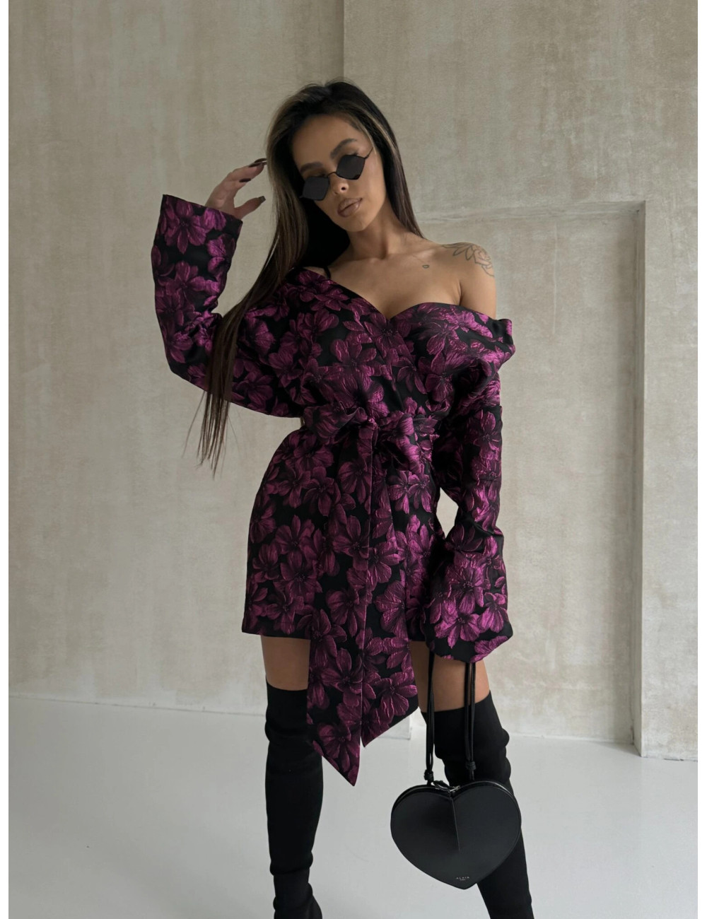 Kleid AMARA – Fuchsia