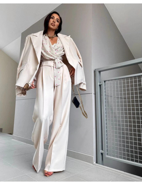 Blazer mit Schulterklappen LA MILLA Beige