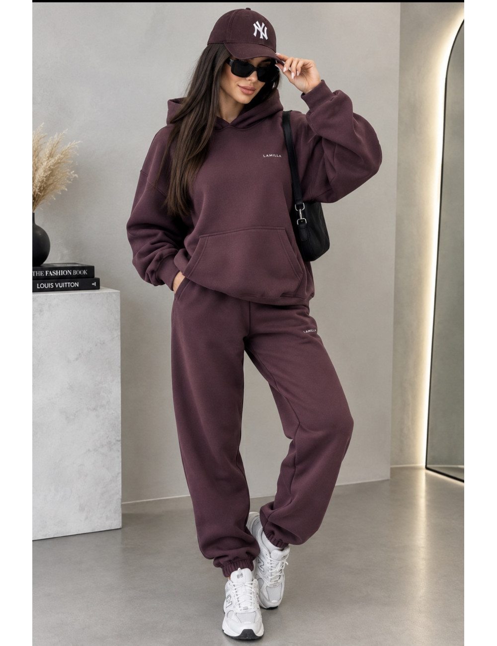 La Milla Jogginganzug Kirschrot
