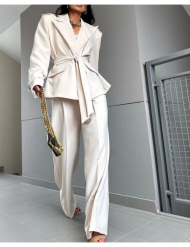 Blazer mit Schulterklappen LA MILLA Beige
