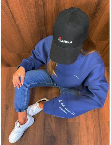 Sweatshirt für dich Marineblau - La Milla