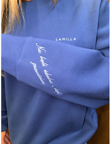 Sweatshirt für dich Marineblau - La Milla