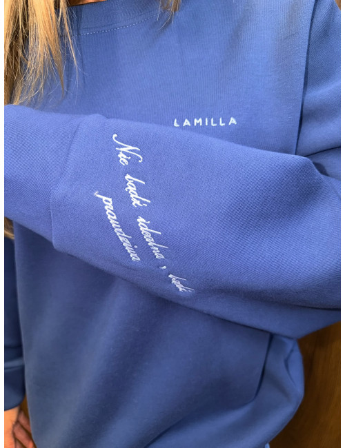 Sweatshirt für dich Marineblau - La Milla