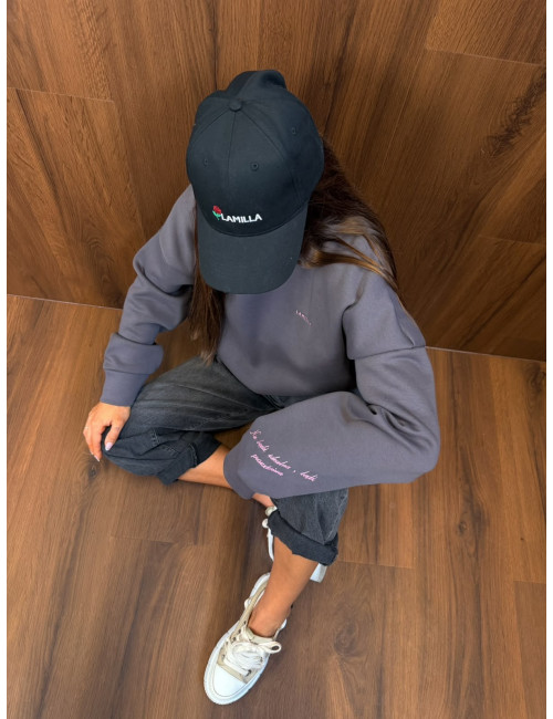 Sweatshirt für dich Graphit - La Milla