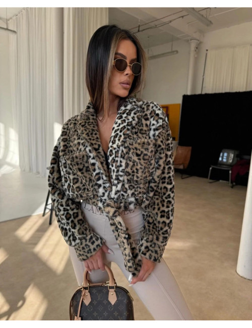 JACKE FURRY LA MANUEL LEOPARD