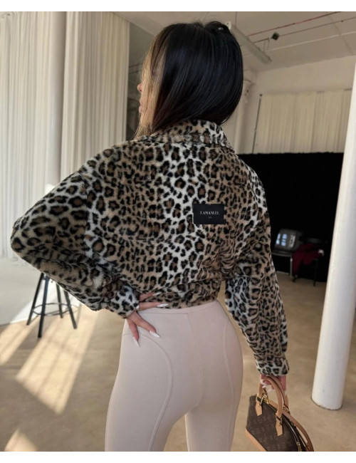 JACKE FURRY LA MANUEL LEOPARD